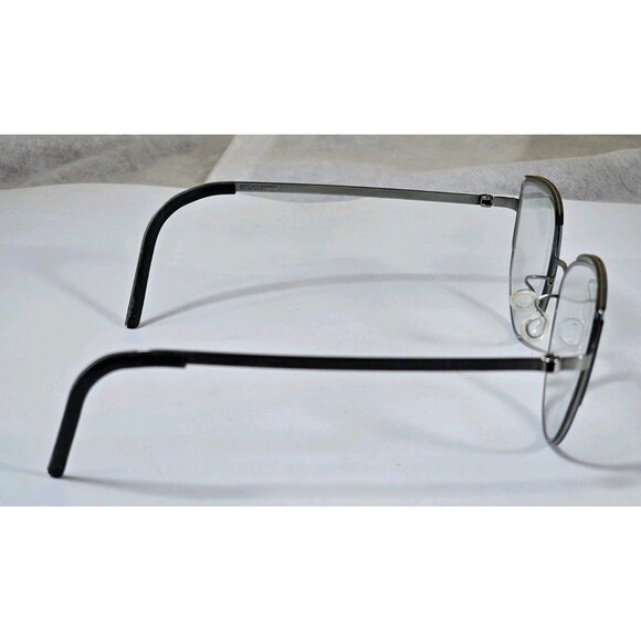 Lindberg Strip Titanium Eyeglasses 029/14c7c 9855 52-16 135 Silver Frame Only - Picture 2 of 13
